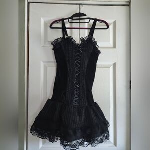 Bares Goth Dress HALLOWEEN